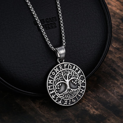 Yggdrasil Tree of Life Norse Mythology Necklace