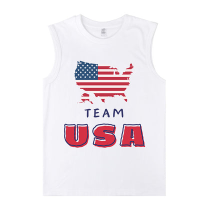 Team USA Men's Cotton Tank Top