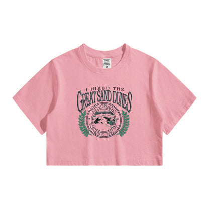 Lady's Great Sand Dunes Crop Tee