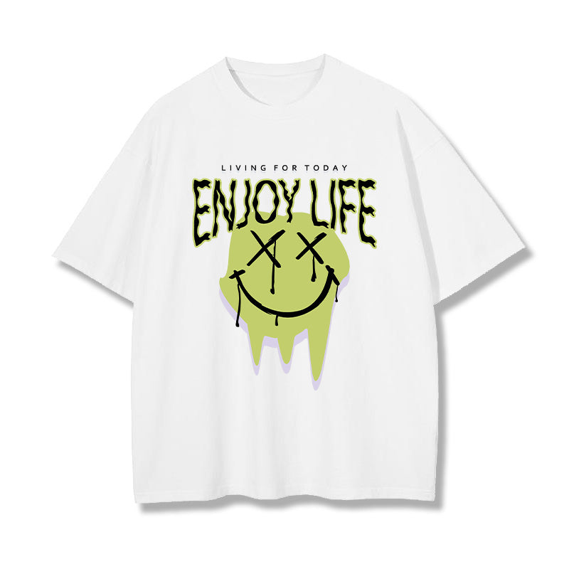 Enjoy Life Graphic Print Men's T-shirt