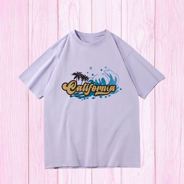 California Print Women's Cotton T-shirt