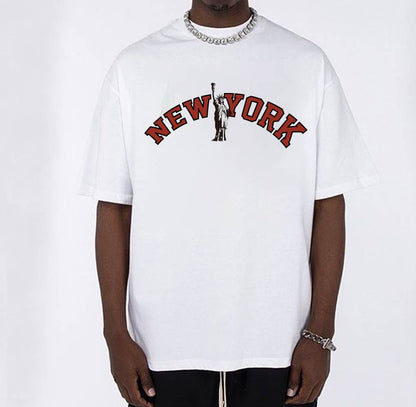 New York Men's Fashion Streetwear T-shirt Big & Tall