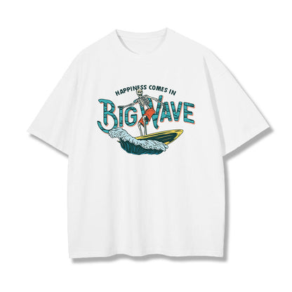 Men's Skeleton Surfer Endless Wave Tee