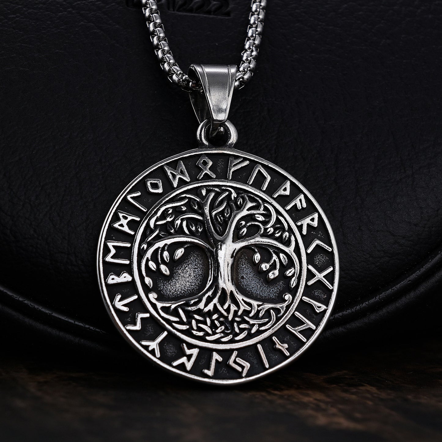 Yggdrasil Tree of Life Norse Mythology Necklace