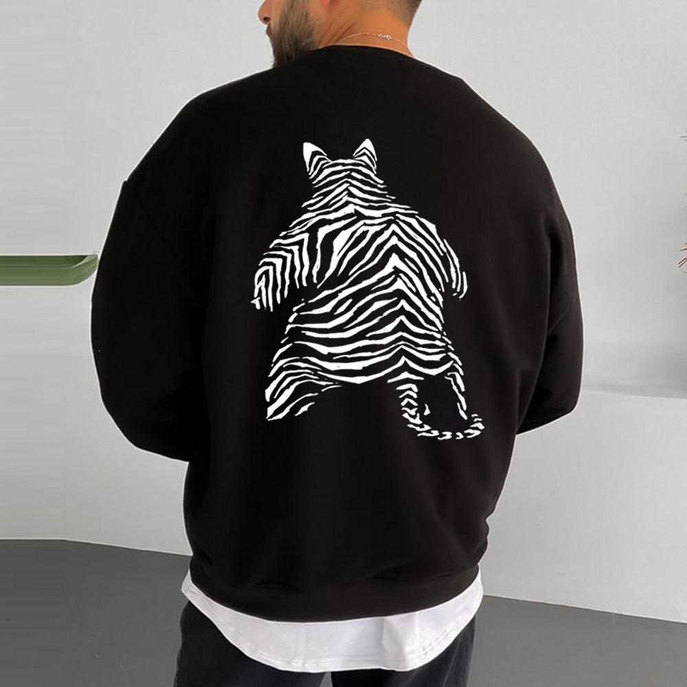 Big G Tiger Men's Sweatshirt