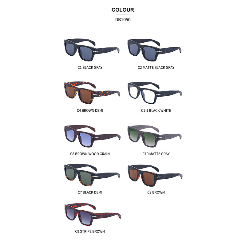 Retro Square Men's Sunglasses