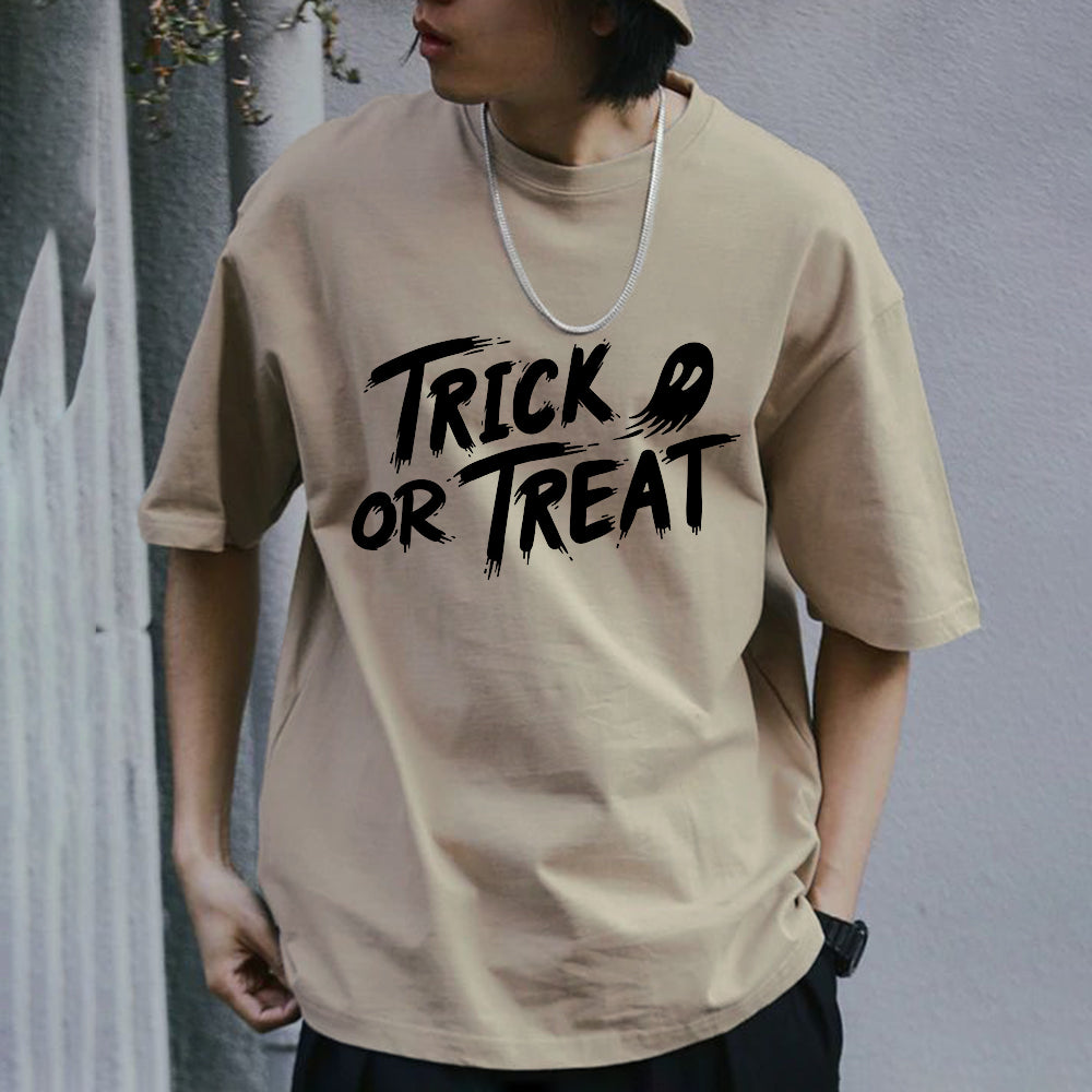 Trick or Treat Men's Halloween Cotton Tee