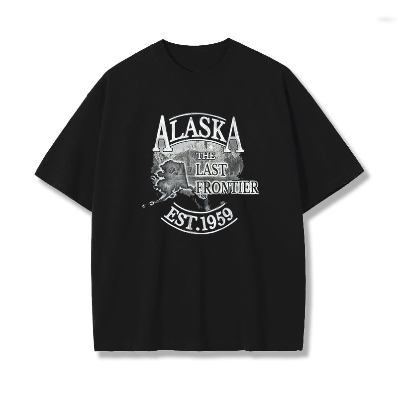 Alaska Alphabet Graphic Print Men's T-Shirt