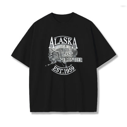 Alaska Alphabet Graphic Print Men's T-Shirt