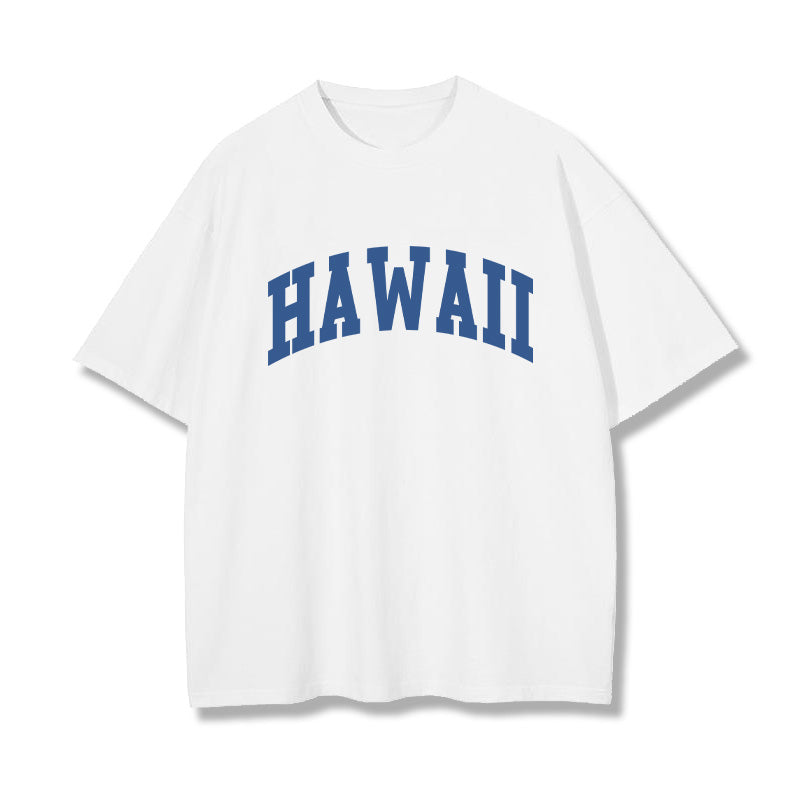 Hawaii Men's Casual Oversized T-Shirts