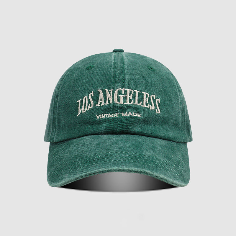 Los Angeles Vintage Distressed Embroidered Cap