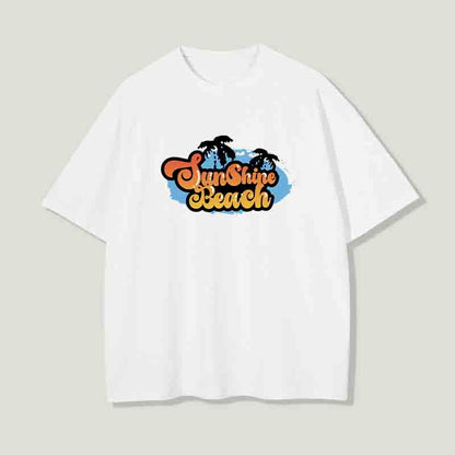 Sunshine Beach Palm Tree Men's T-Shirt