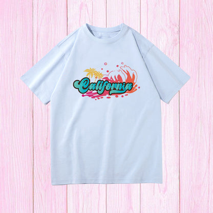 California Print Women's Cotton T-shirt