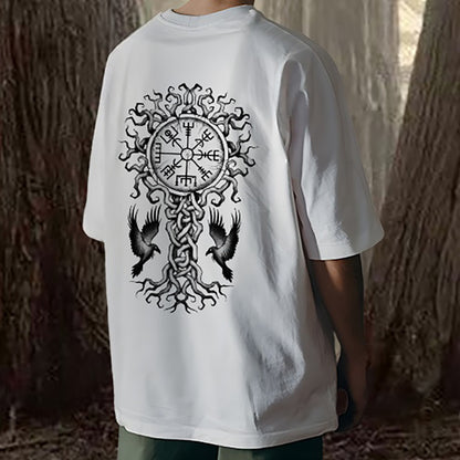 Retro Viking Runes Men's Graphic T-shirt