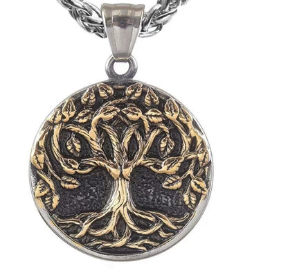 Yggdrasil Tree of Life Norse Mythology Necklace