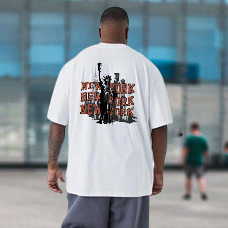 New York Men's Fashion Streetwear T-shirt