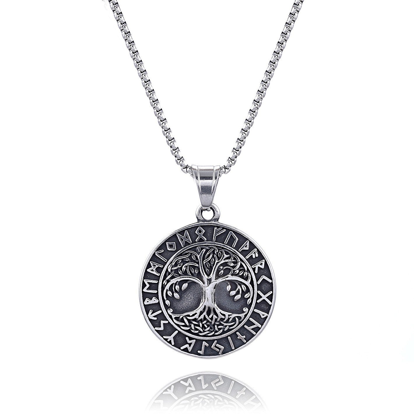 Yggdrasil Tree of Life Norse Mythology Necklace