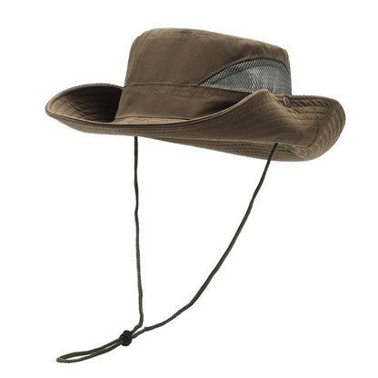 Wide Brim Bucket Hat Outdoor Sunshade Hat