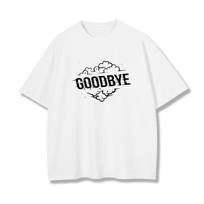 GOODBYE Print Men's Cotton T-shirt