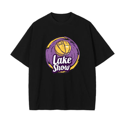 Lake Show Basketball Print  Men's T-Shirts