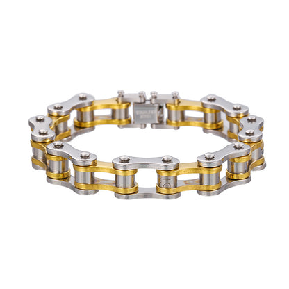 Stainless Steel Men's Bracelets in Punk Fashion