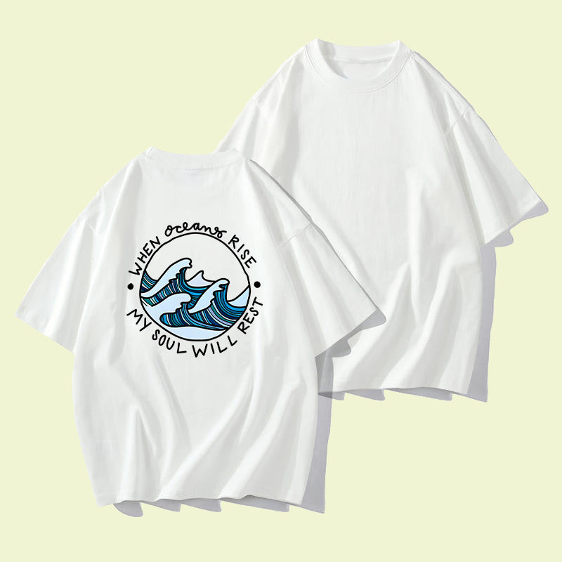 When Oceans Rise Men's Cotton T-shirt