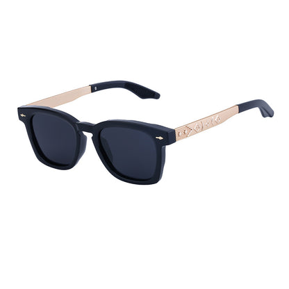 Retro Square HD Polarized Sunglasses