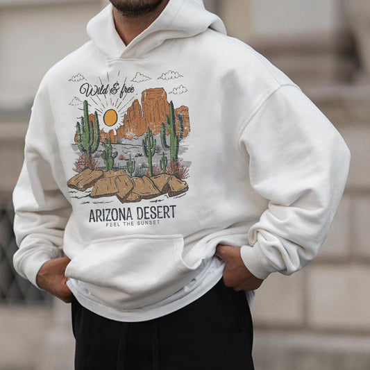 Nature Park Graphics Casual Men's Hoodie