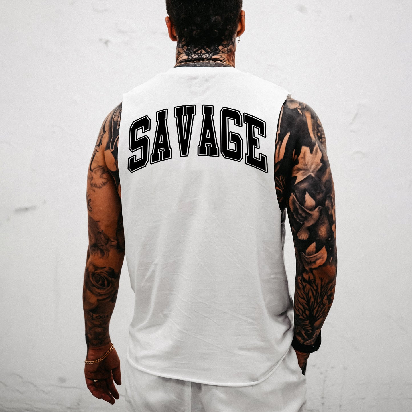 Savage Men's Streetwear Casual Tank Top-B