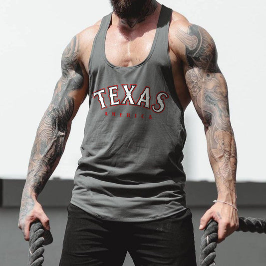 Texas Men's Sport Street Tank Top-A