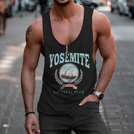 Men's Sports Casual Tank Top-A