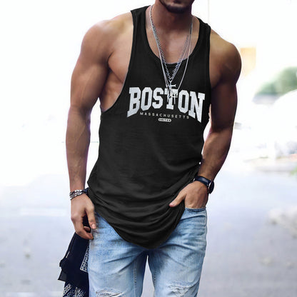 Boston Men's Sport Street Tank Top-A