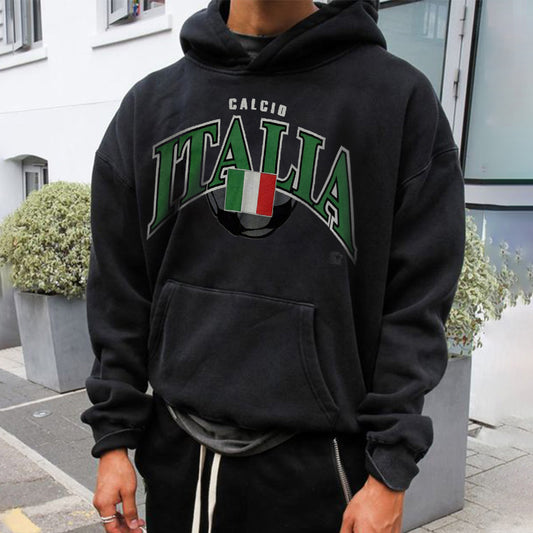 Calcio Italia Men's Fleece Hoodie