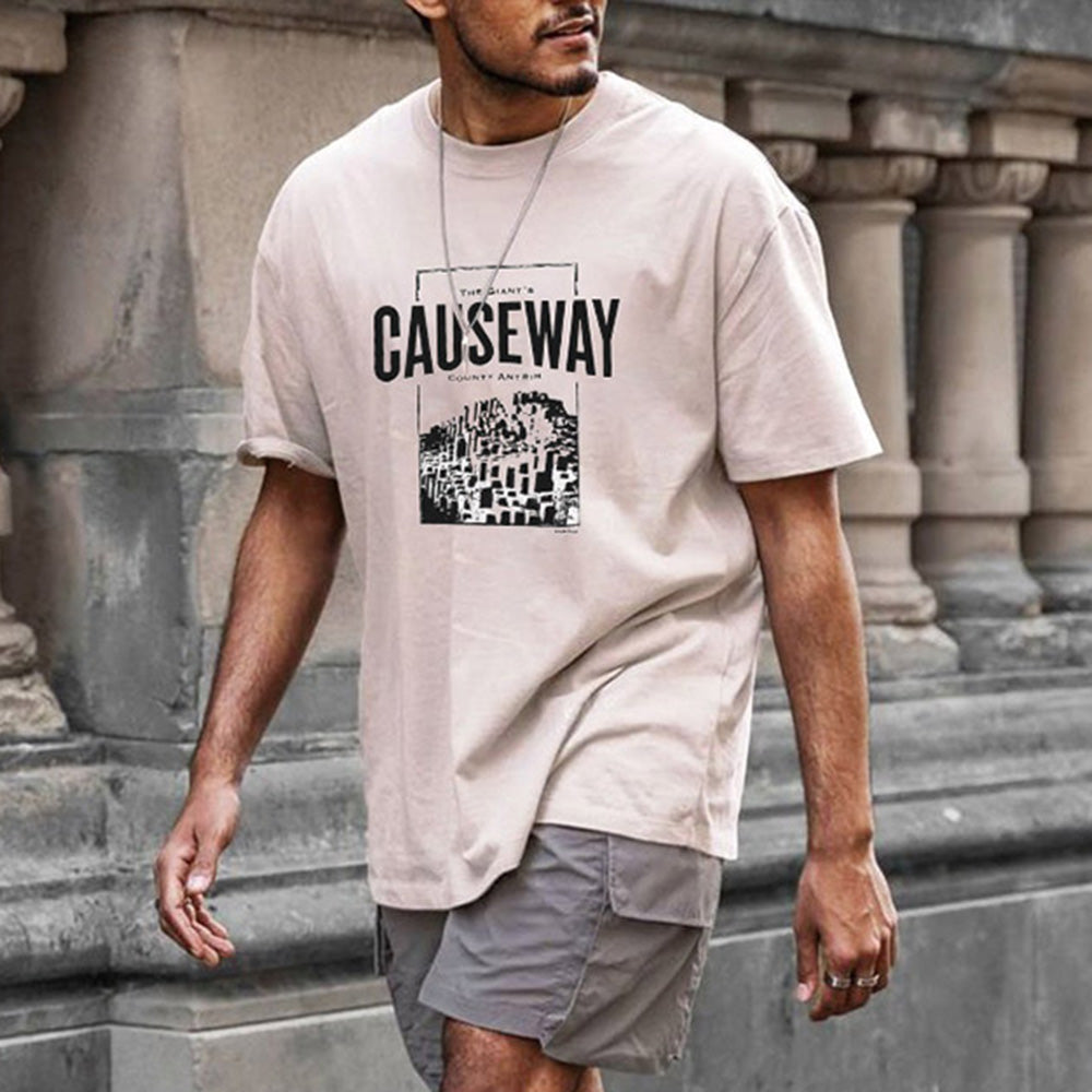 Causeway Graphic Print Men's T-Shirt