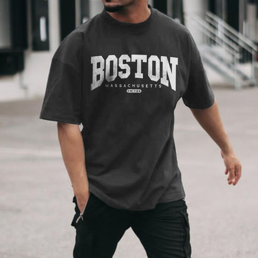 Boston Print Men's T-Shirt