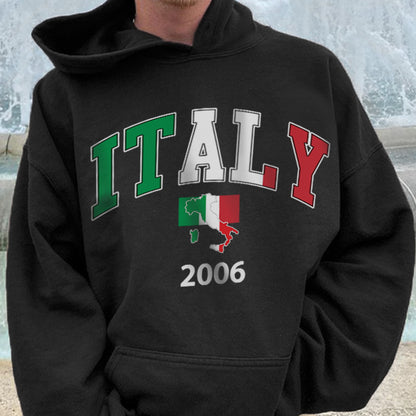 Italy 2006 World Cup Champions Men's Fashion Hoodie