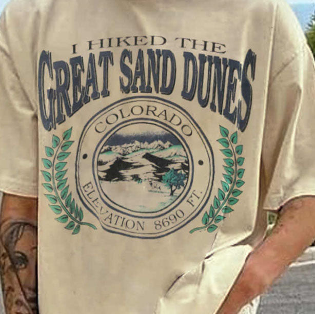 Great Sand Dunes Print Men's T-Shirt