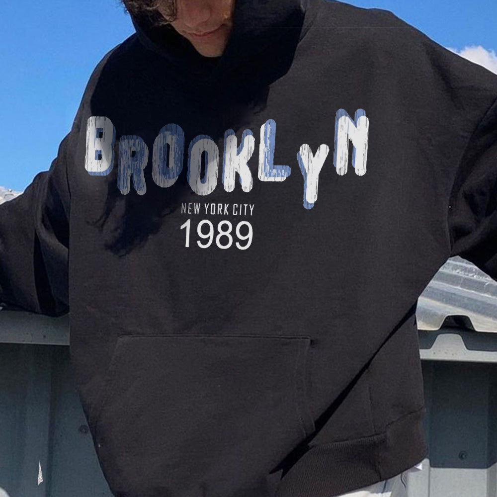 Brooklyn 1989 Men's Fleece Hoodie 320g