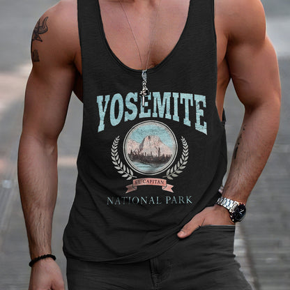 Men's Sports Casual Tank Top-A