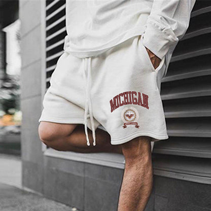 Michigan Streetwear Men's Casual Shorts