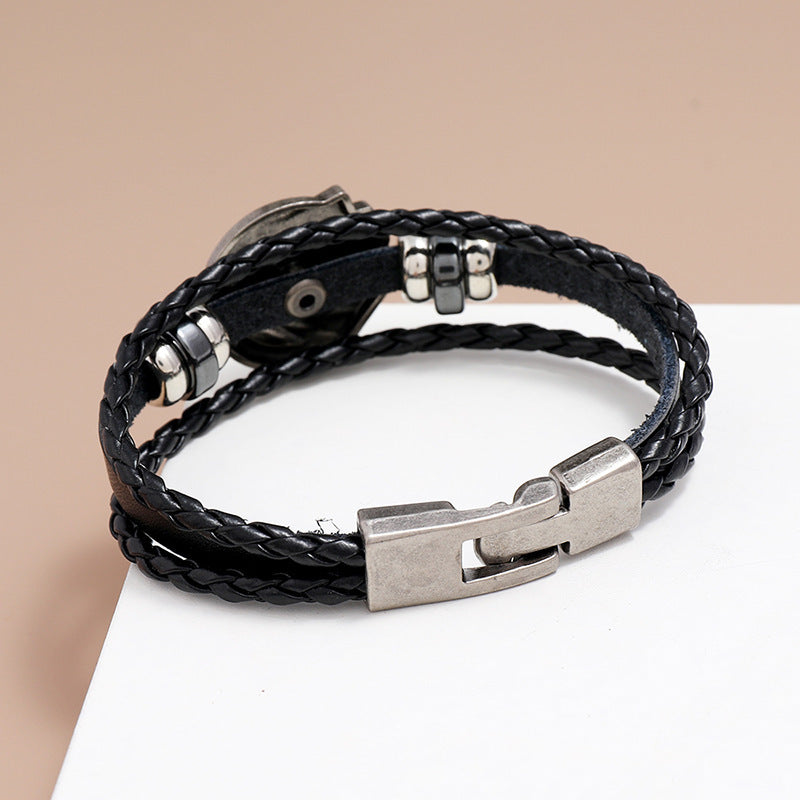 Fashion Poker Men's Hip Hop Bracelet