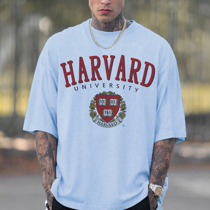 Harvard University Graphic Print Men's T-Shirt