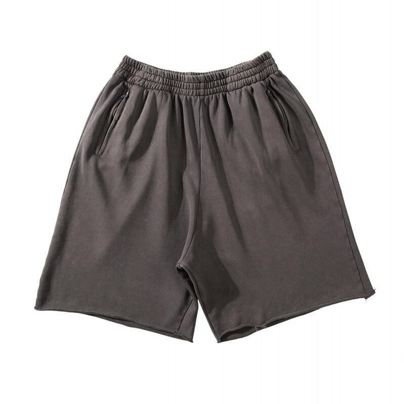 Kanye Style Vintage Streetwear Cotton Shorts Unisex